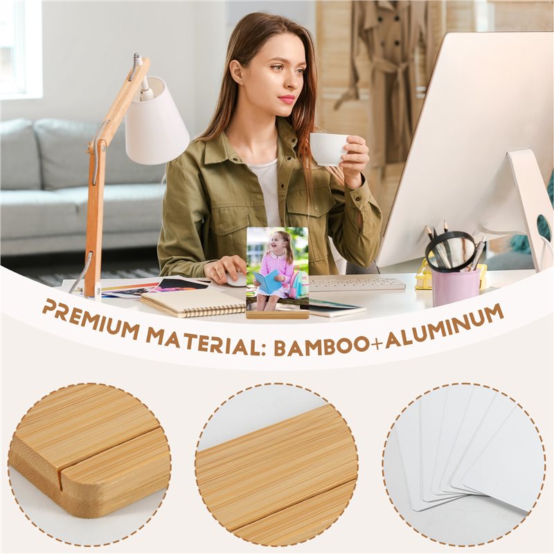 6개 세트 승화형 사진 프레임 블랭크 5x7인치 열전사 - Bamboo Photo Frame 리뷰 및 가격