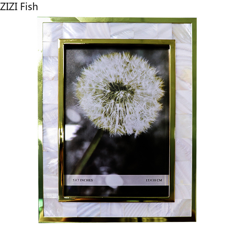 유럽 쉘 장식 합금 사진 프레임 피규어, 초상화 액자  - Bamboo Photo Frame 리뷰 및 가격