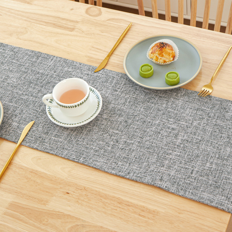 새로운 두꺼운 리넨 솔리드 컬러 라이트 럭셔리 복서 테 - Linen Table Runner 리뷰 및 가격