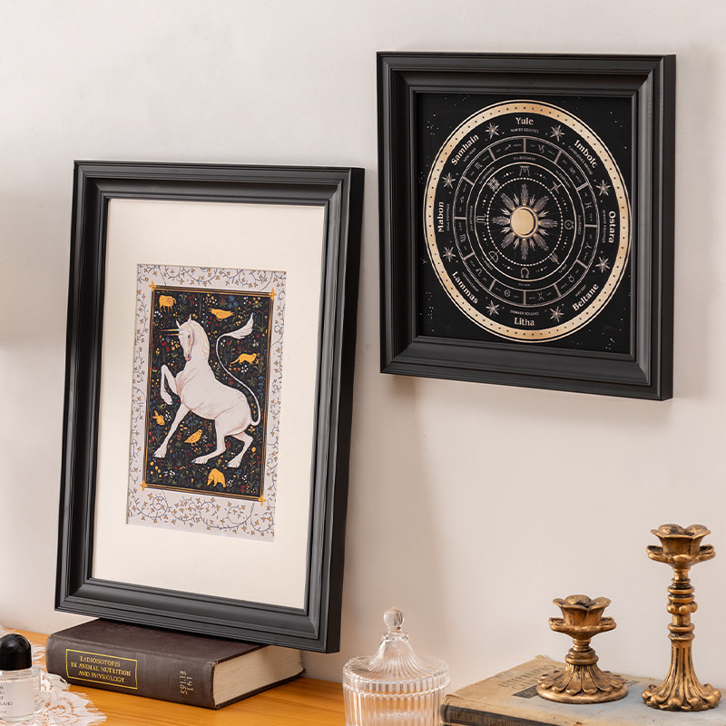 맞춤 제작된 고급 원목 대형 액자, 레트로 블랙 사진  - Bamboo Photo Frame 리뷰 및 가격