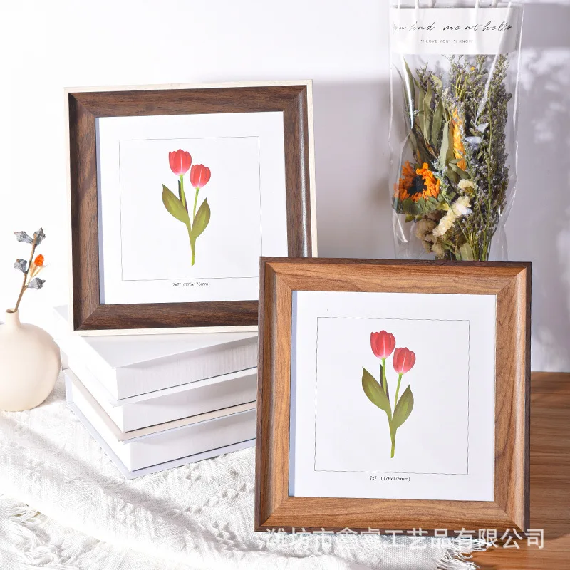 정사각형 사진 액자, 6인치, 7인치, 8인치, 10인 - Bamboo Photo Frame 리뷰 및 가격