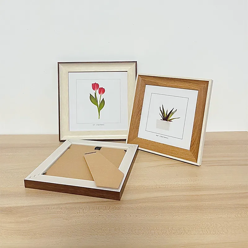 정사각형 사진 액자, 6인치, 7인치, 8인치, 10인 - Bamboo Photo Frame 리뷰 및 가격