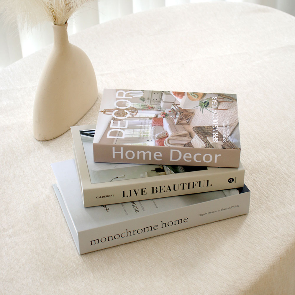 3개/세트 고급 장식용 가짜 책 우아한 방 장식품 선반 - Home Decor Magazine 리뷰 및 가격