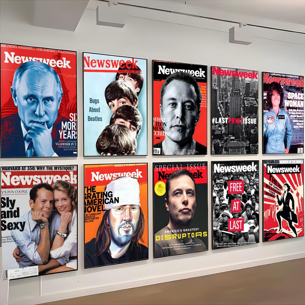잡지 뉴스, N-뉴스위크 포스터, 클래식 벽 장식, 집 - Home Decor Magazine 리뷰 및 가격