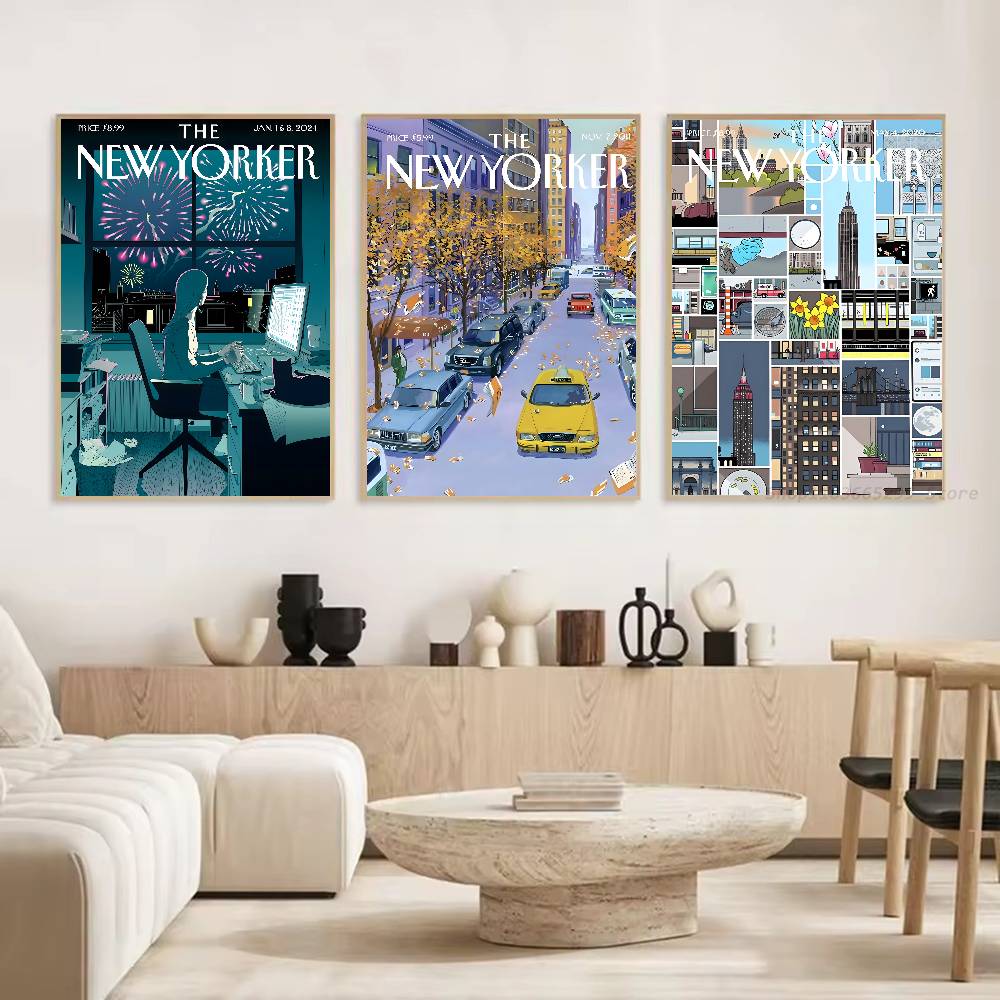 뉴욕 매거진 홈 월 데코레이션 기숙사 방 침실 거실 장 - Home Decor Magazine 리뷰 및 가격