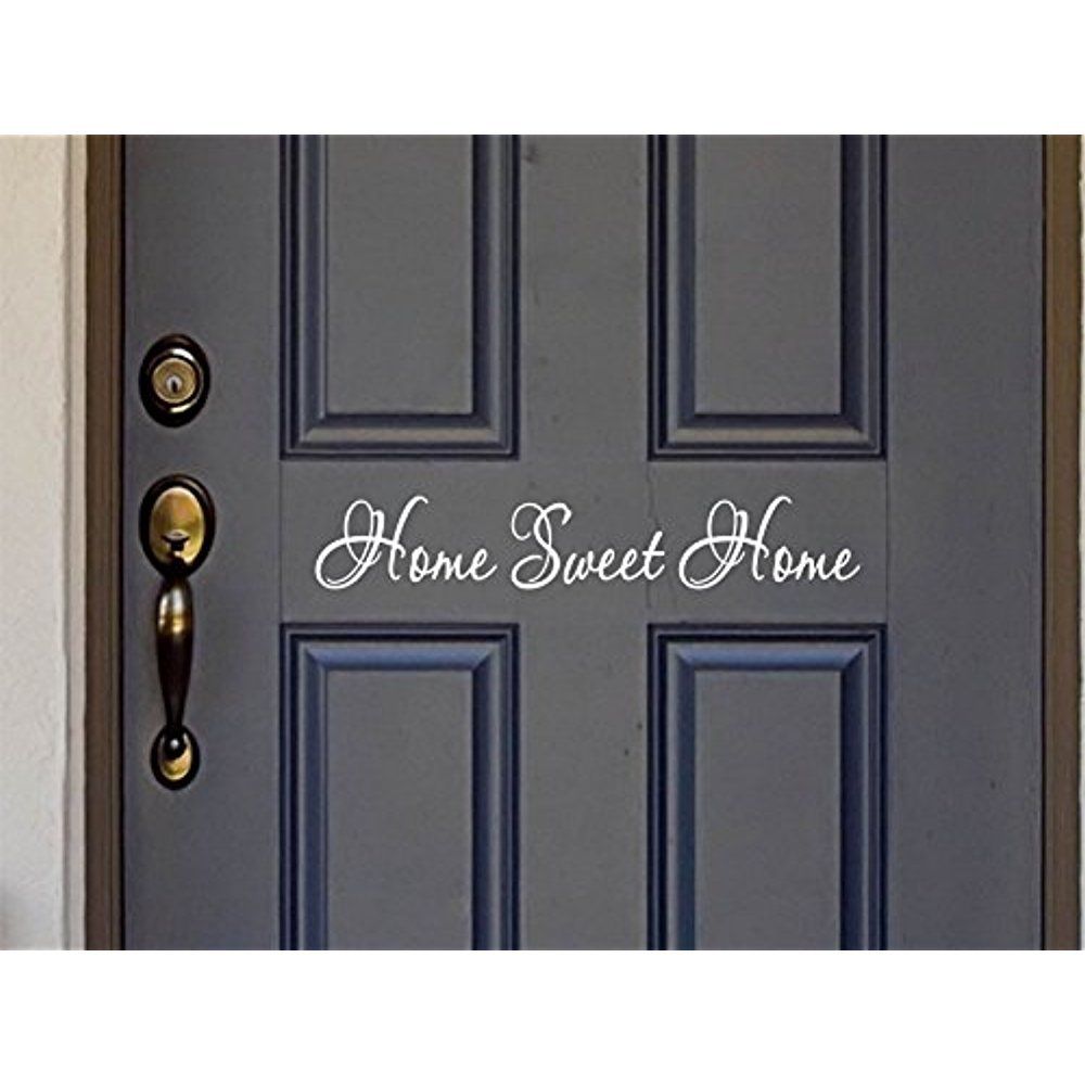 스위트 홈 견적 벽 스티커, 현관문 또는 벽 아트 데칼 - Home Decor Y2K 리뷰 및 가격